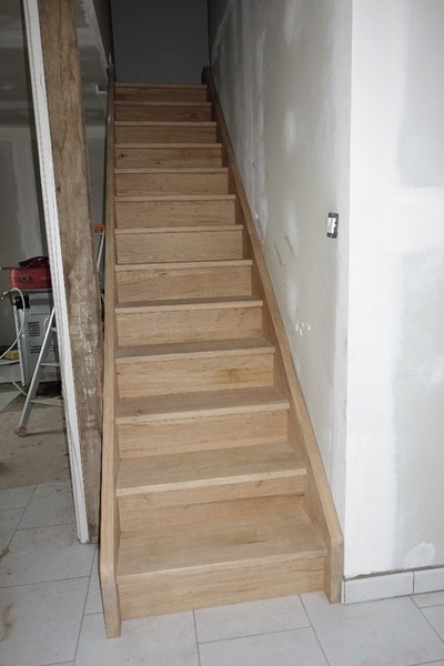 Escalier droit