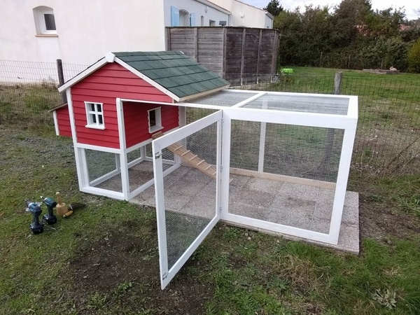 Le poulailler complet