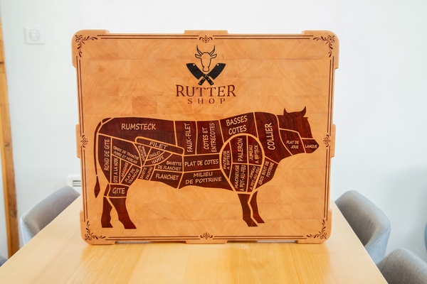 Une planche pour un effet bœuf