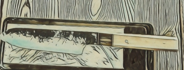 Santuku Couteau cuisine