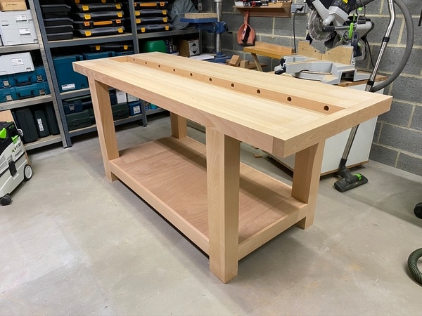 Etabli en hêtre massif