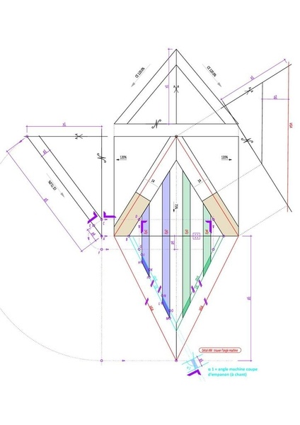 Fiche technique de charpente 37 à 46