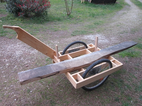 Chariot de transport pédestre