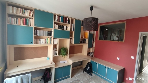 Bureau Bibliothèque - Projet fin de CAP