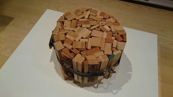 Superbe idée pour utiliser nos chutes!