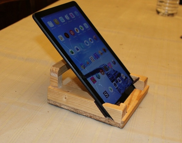 Support pour tabette (prototype)