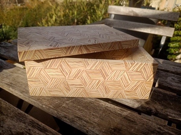 Boite à ???... Motifs de contre-plaqué