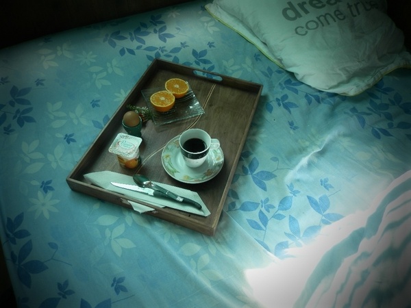 Plateau petit déjeuner