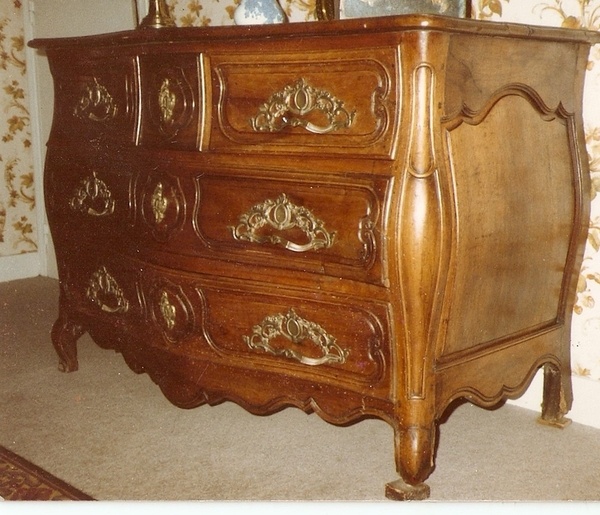 Restauration commode régence