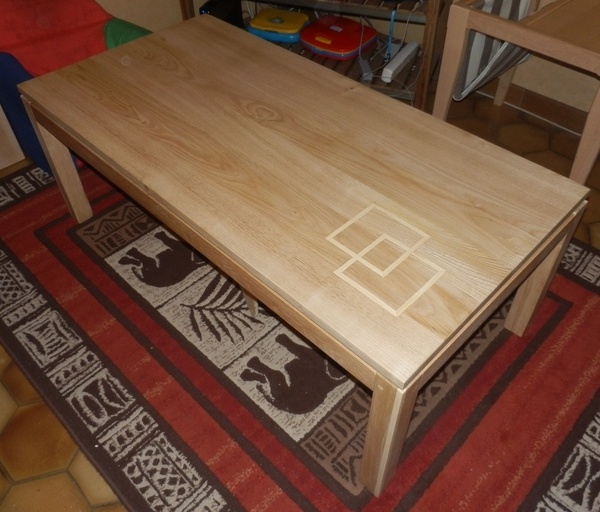 Réalisation d'une table basse