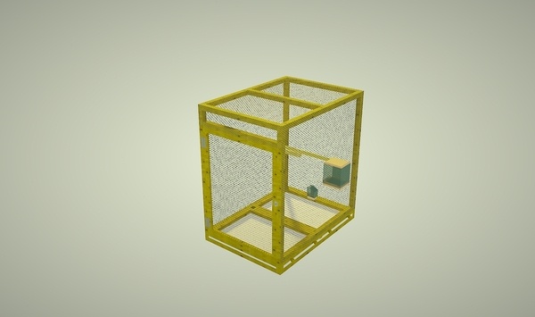 Cage oiseau / mini volière