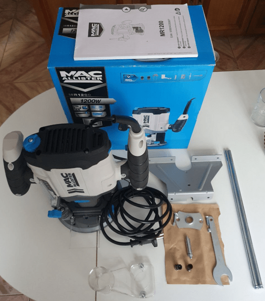 Défonceuse Mac Allister MR1200 1200W