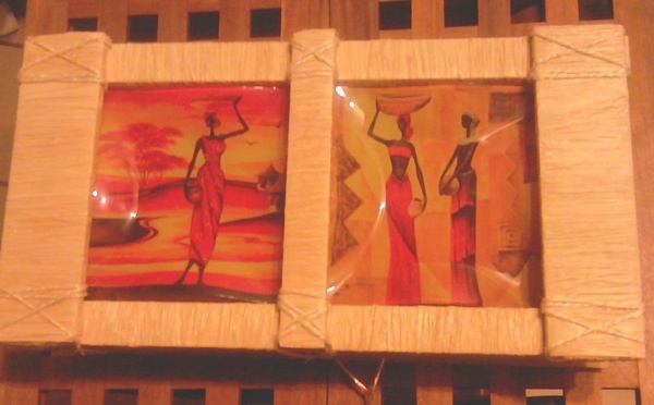 Lampe Déco Africaine