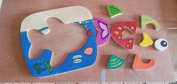 Puzzle poisson 1er âge