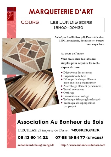 Découverte de la marqueterie