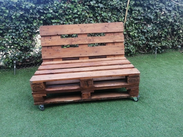 Salon d'été de jardin