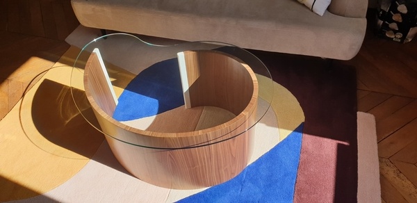 Table basse "avocado"