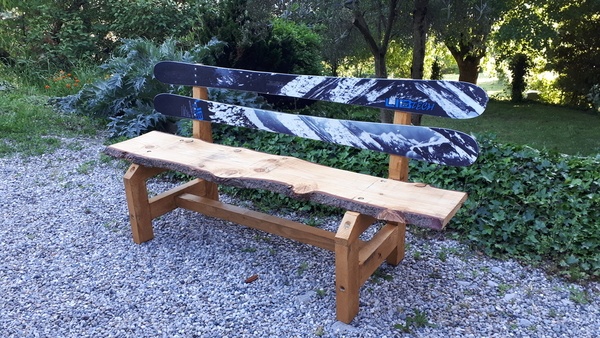Banc en ski