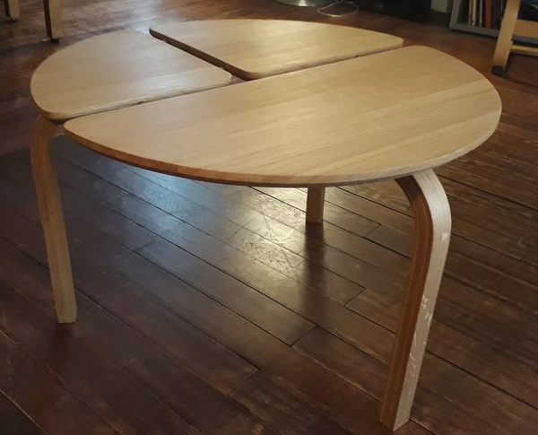 Table basse en chêne