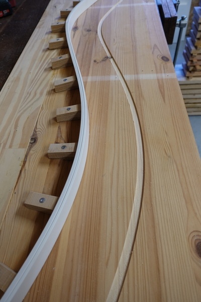 Gabarit courbe de 2 mètres à 2 balles