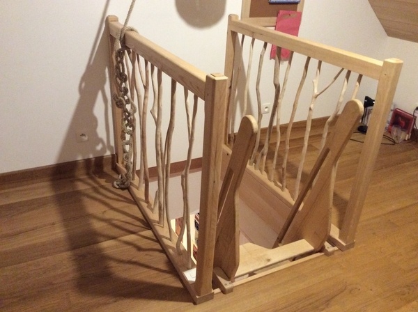 Balustres en branches