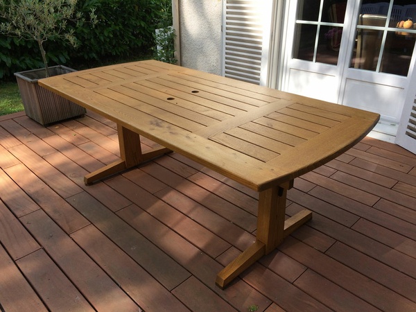 Table de jardin