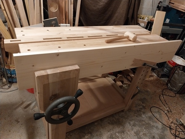 Mon établi esprit Roubo