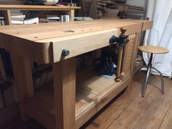 Avec sa servante mobile et son plancher. Là c'est vraiment terminé