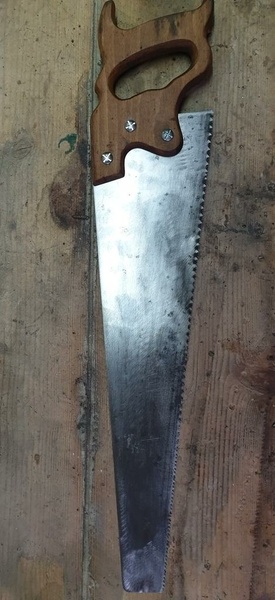 Restauration d'une scie égoïne