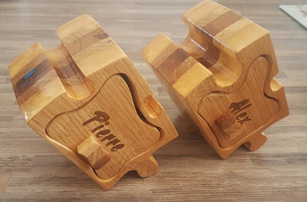 Bandsaw Box de Mariage