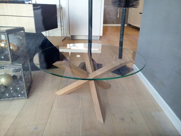 Table basse tréteaux de Buenos-Aires