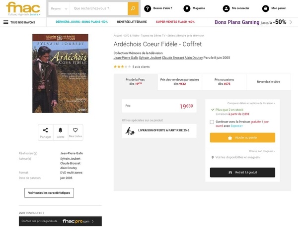 Ardechois coeur fidele