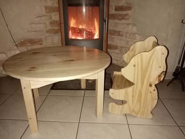 Le salon et la cuisine d Ollie