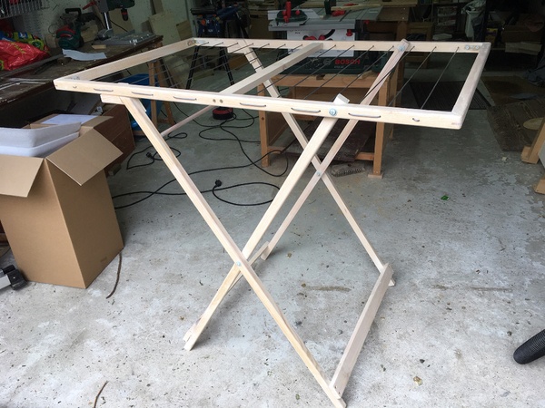 Étendoir à linge pliable