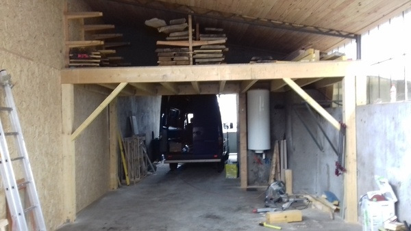 Mezzanine pour stockage