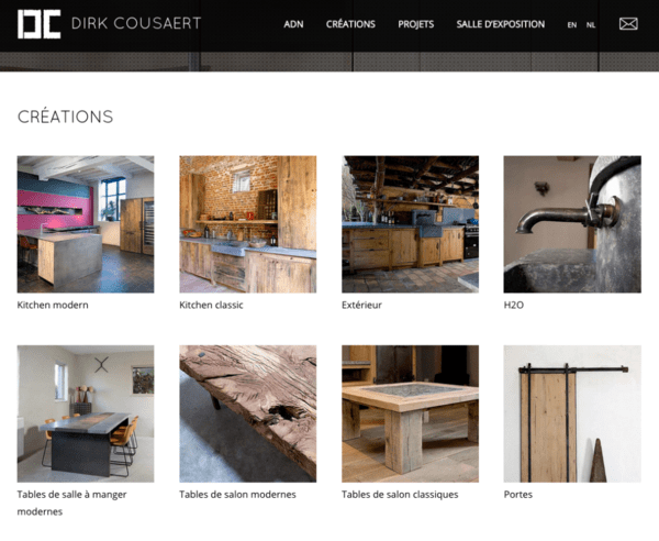 Designer Dirk Cousaert