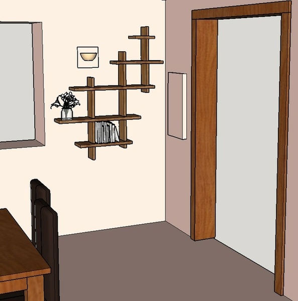 Étagère à plantes