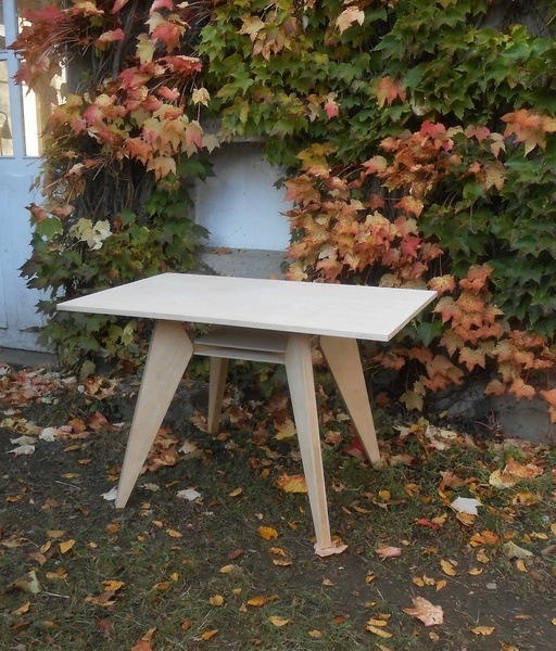 Table Mid Century  à la Jean Prouvé