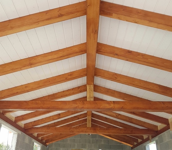 Charpente pour future expo