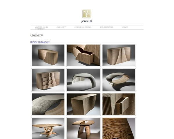 Meubles tout en courbes by John Lee