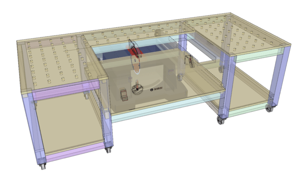 Établi mft avec scie Bosch