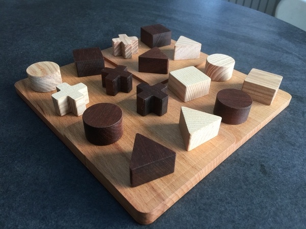 Jeu en Bois - Quantik