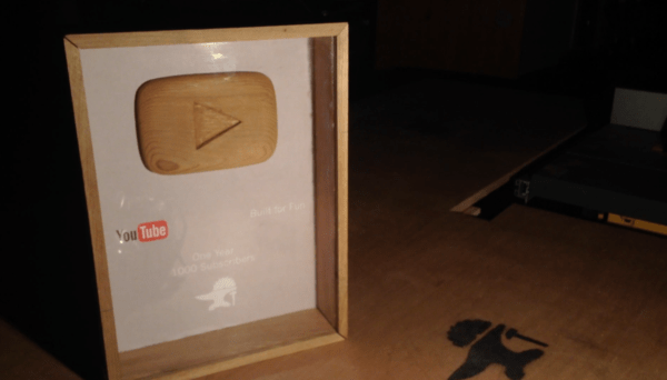 Fabriquer un cadre Youtube Play Boutton