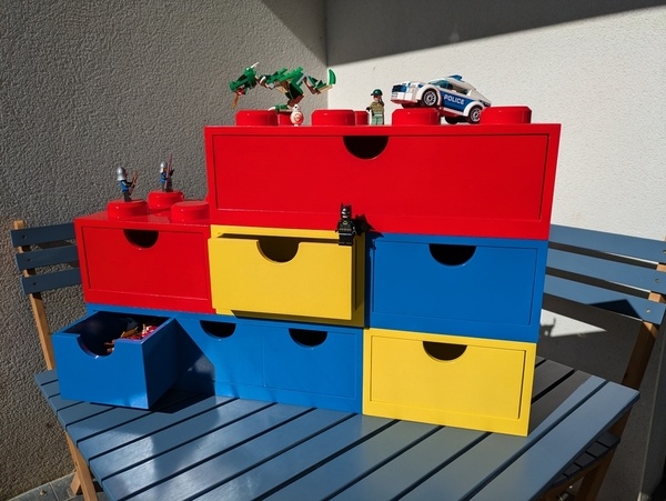 Boîtes de rangement Lego