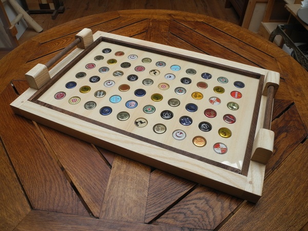 Plateau de service capsules, 3ème version