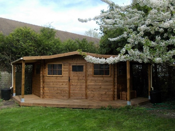 Abri de jardin à 5 côtés