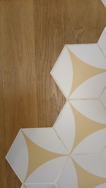 Jonctions carrelage-parquet