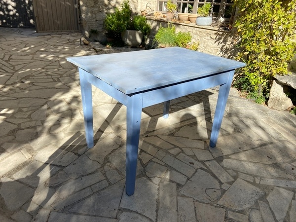 Rénovation d’une table en bois