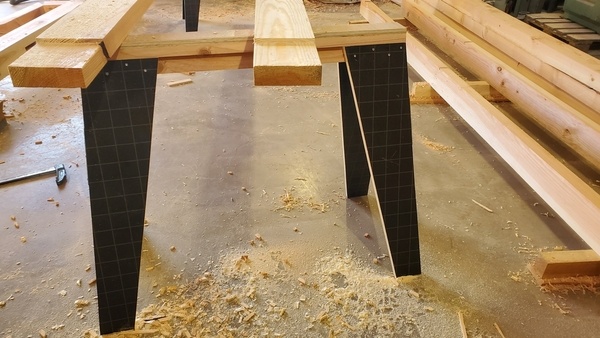 Tréteaux de l'atelier paysan