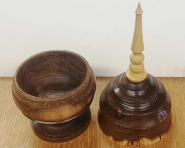 Reprise d'une boite après séchage